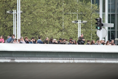 traverséee seine funambule