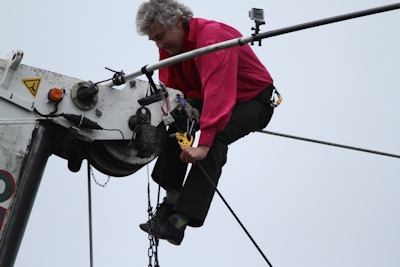 traverséee seine funambule