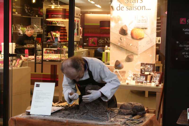 Sculpteur sur Chocolat