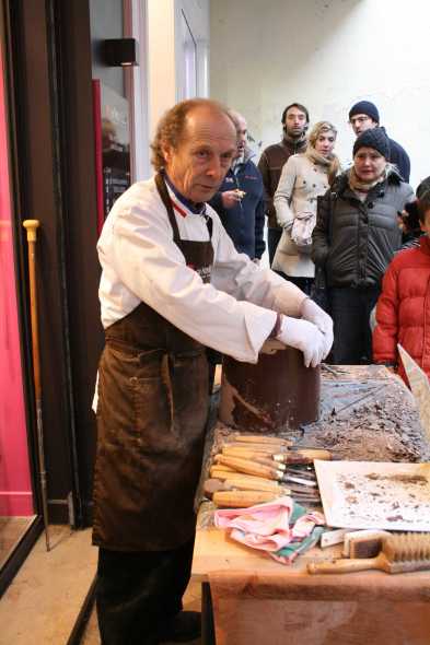 Sculpteur sur Chocolat