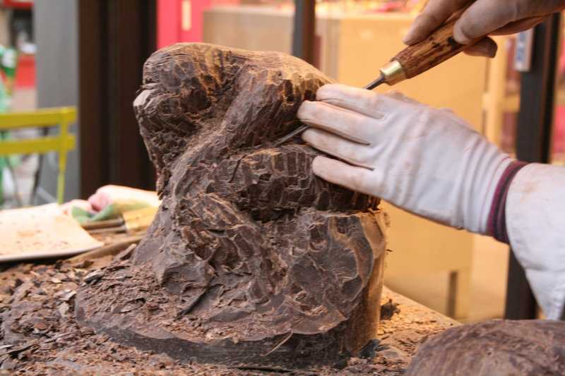 Sculpteur sur Chocolat
