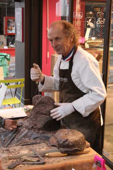 Sculpteur sur Chocolat