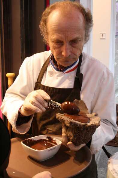 Sculpteur sur Chocolat