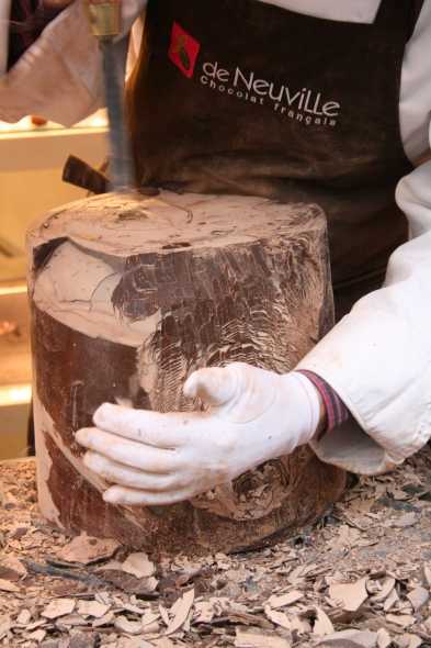 Sculpteur sur Chocolat