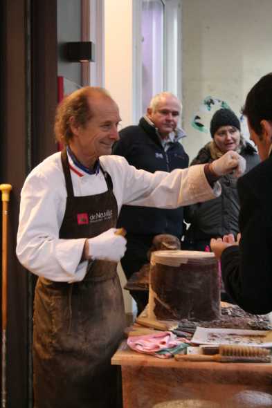Sculpteur sur Chocolat